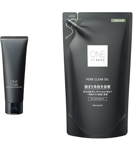 Amazon | ONE BY KOSE(ワンバイコーセー) 洗顔 毛穴 ポアクリア